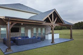 Gallery photos for Elegant Patio Cover Staining Elevates Local Homes: Image #2