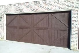 Gallery photos for Transform Your Home with Rich Garage Door Staining: Image #1