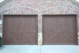 Gallery photos for Transform Your Home with Rich Garage Door Staining: Image #2