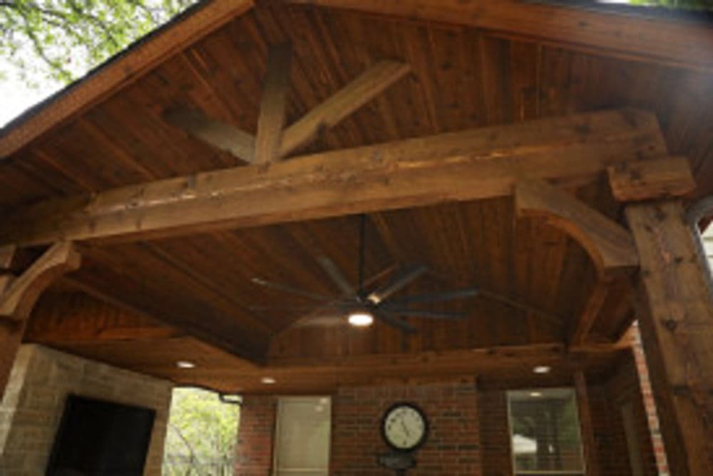 Patio Cover Staining  image